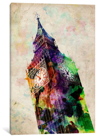"London Big Ben" by Michael Tompsett, 18x12x1.5"