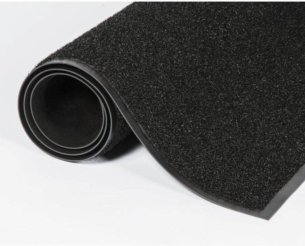 Jasper Indoor/Outdoor Scraper Mat Black, Pack of 2