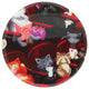 Andreas Theater Cat Trivet, 8" Round