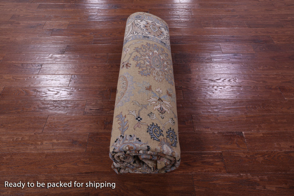 8' 1" X 9' 8" Persian Tabriz Handmade Wool Rug - Q16033
