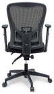 Computer Work Desk Chair, Fabric, Black, Modern, Home Business Office Furniture