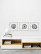 Pretty Shells Triptych, 36"x12"