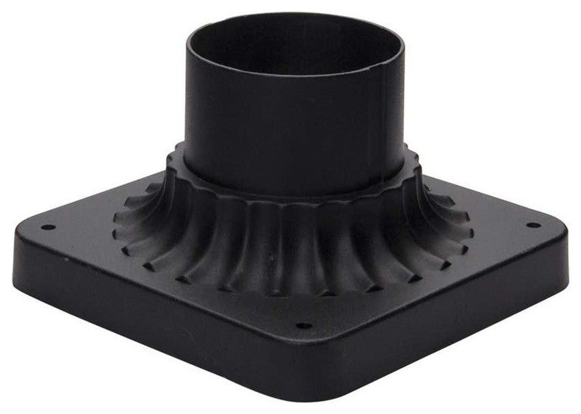 Maxim Lighting Cast Pier Mount Black - 2001BK