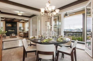 Palma 60" Round Dining Table, Ebony Oak