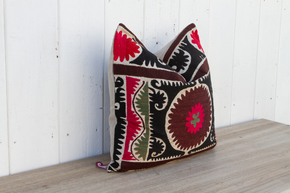 Kasheen Vintage Suzani Pillow