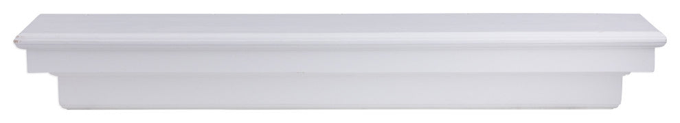 French Corbel Mantel, White, 72"