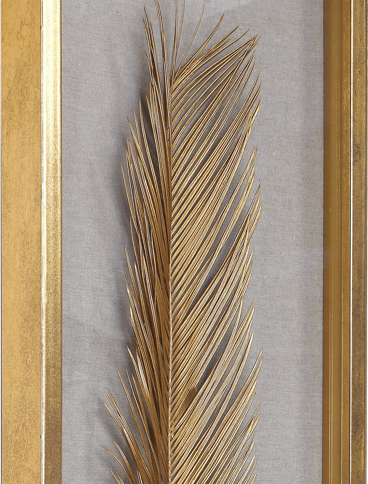 Palma Gold Leaf Shadow Box Set/3