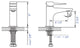 ALFI Modern Single Hole Bathroom Faucet, Brushed Nickel