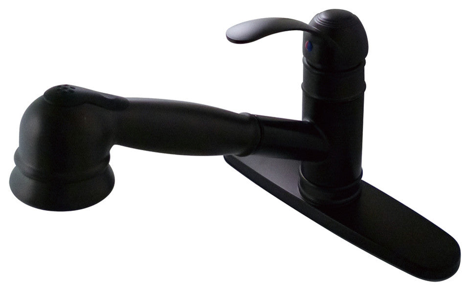 Eden Oil Rubbed Bronze Gourmetier Pull-Out Kitchen Faucet GS7575WEL