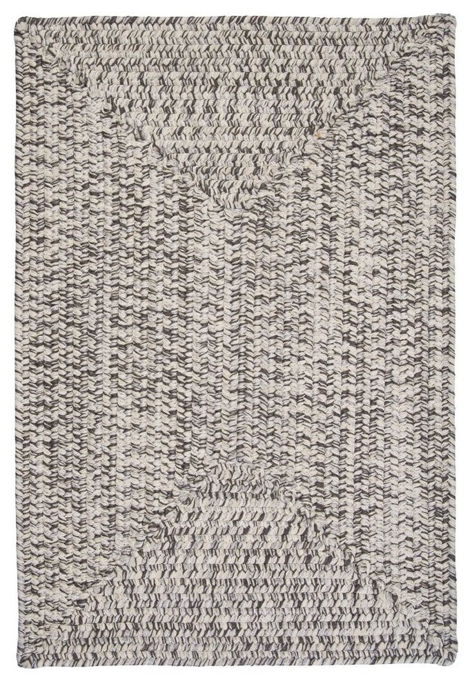 Corsica CC19 Silver Shimmer Indoor/Outdoor Area Rug, Square 12'x12'