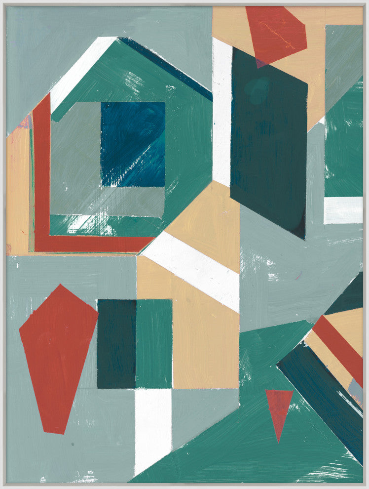 Arranged Shapes 1, Giclee Reproduction Artwork