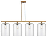 Innovations 516-4I-BB-G112-L 4 Light Island Light, Brushed Brass