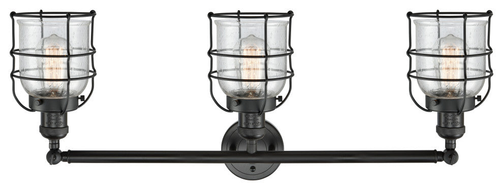 Innovations Lighting 205-Bk-S-G54-Ce 3 Light 32" Bathroom Fixture