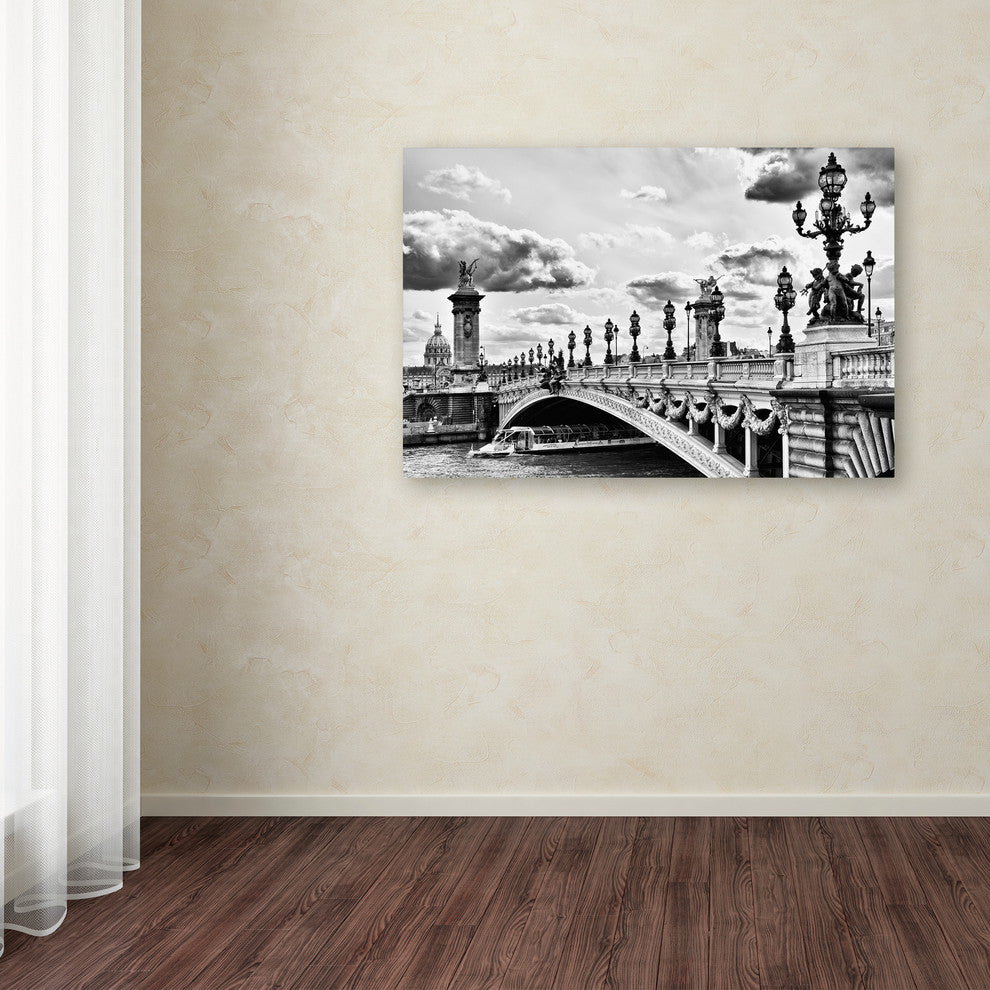 Philippe Hugonnard ''Alexandre III Paris II'' Canvas Art, 12x19