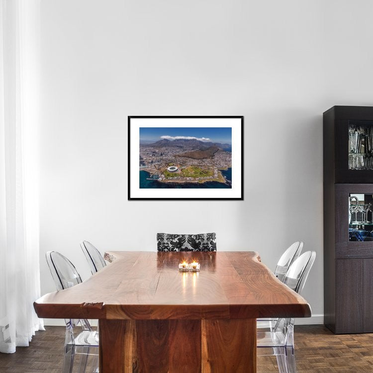 "South Africa - Cape Town" Framed Digital Print by Michael Jurek, 38"x28"