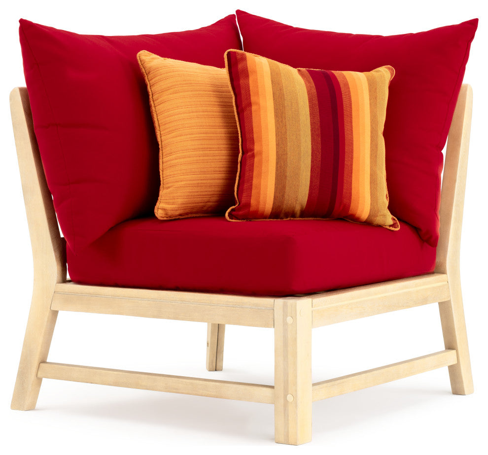 Kooper 9 Piece Outdoor Patio Piece Seating Set, Sunset