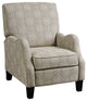 Madison Park Hoffman Eclectic Saules Push Back Recliner Lounge Chair