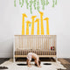 Giraffe Wall Decal, Scheme A