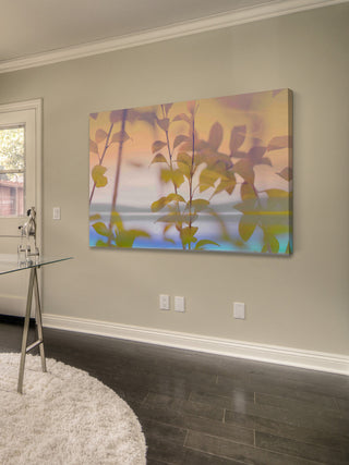 "Tranquility IV" Painting Print on Canvas by Sia Aryai