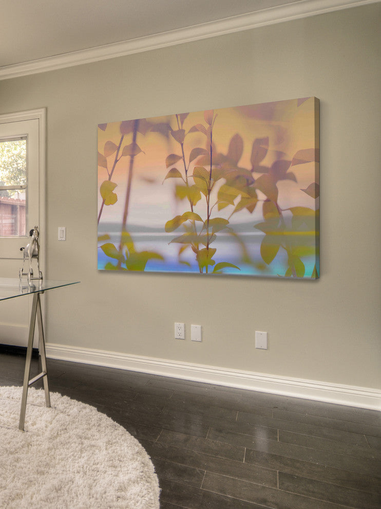 "Tranquility IV" Painting Print on Canvas by Sia Aryai
