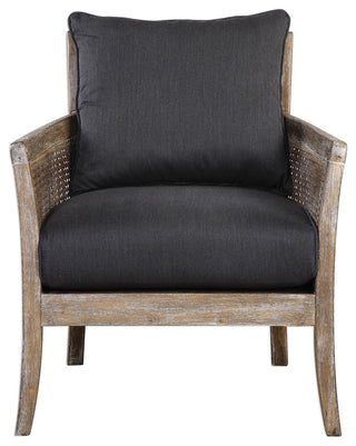Uttermost Encore Dark Gray Armchair