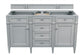 Brittany 60" Urban Gray Double Vanity
