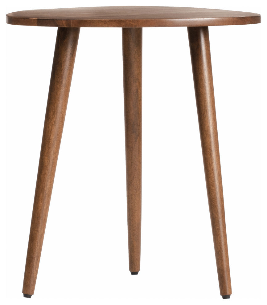 Tora End Table, Walnut, 20"