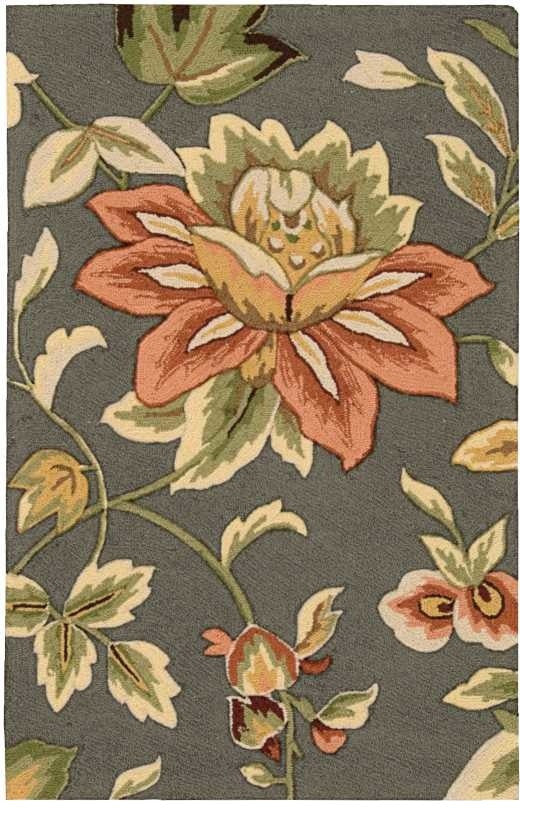 Nourison Fantasy Area Rug, Gray, 2'6"x4'