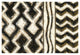 "Black and Gold Geometric VIII" Digital Paper Print by Shirley Novak, 62"x42"