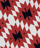 Jodhpur Kilim 2, Geometric Print Napkin, Coral, Set of 4