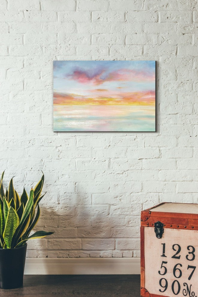 Epic Graffiti "Pastel Sky" Giclee Canvas Wall Art, 18"x26"