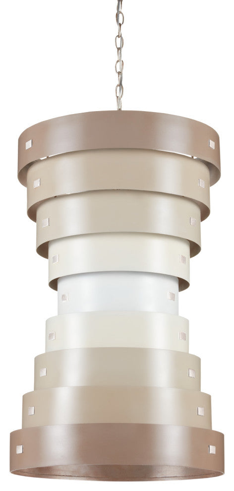 Graduation Taupe Small Chandelier