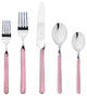 Fantasia Flatware Set, Pink, 20 Pcs.
