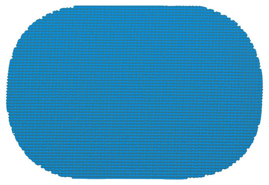 Fishnet Process Blue Oval Placemat Dz.