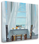 32" Teatime by the Seaside Print on Gallery Wrap Canvas Wall Art