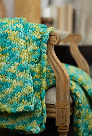 Maddison Throw Blanket, Everglade