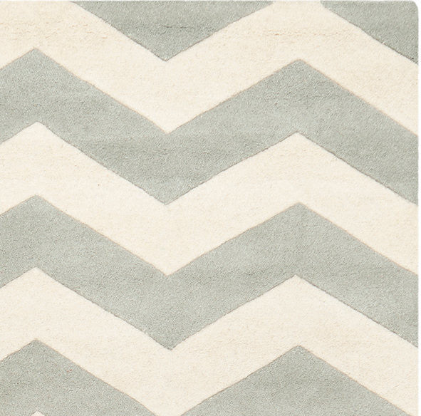Safavieh Chatham Cht715E Gray, Ivory Area Rug