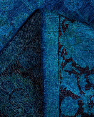 Fine Vibrance, One-of-a-Kind Hand-Knotted Area Rug Purple, 4'6"x7'3"