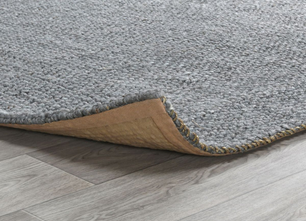 Classic Home Chunky Loop Blue Charcoal 5x8 Rug