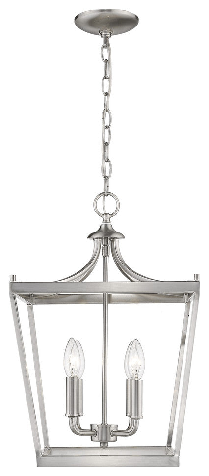 Kennedy 4-Light Satin Nickel Pendant