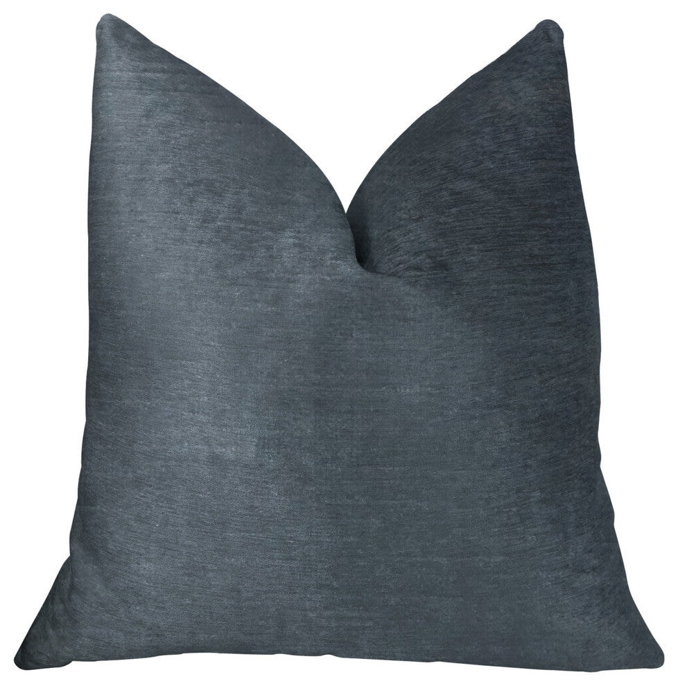 Deep Blue Sea Luxury Throw Pillow, 20"x36" King