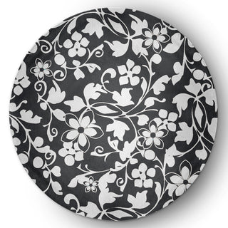 5' Round Evelyn Spring Chenille Indoor/Outdoor Rug