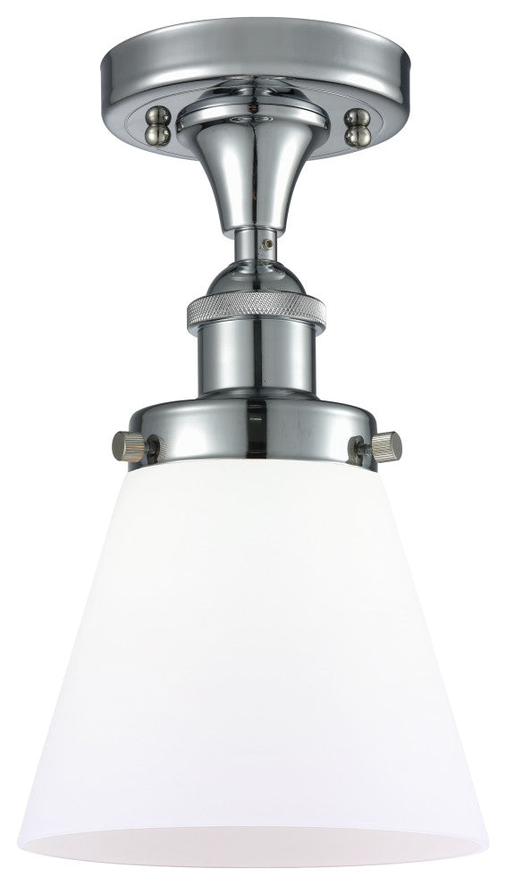 INNOVATIONS LIGHTING 916-1C-PC-G61 Small Cone 1 Light Semi-Flush Mount