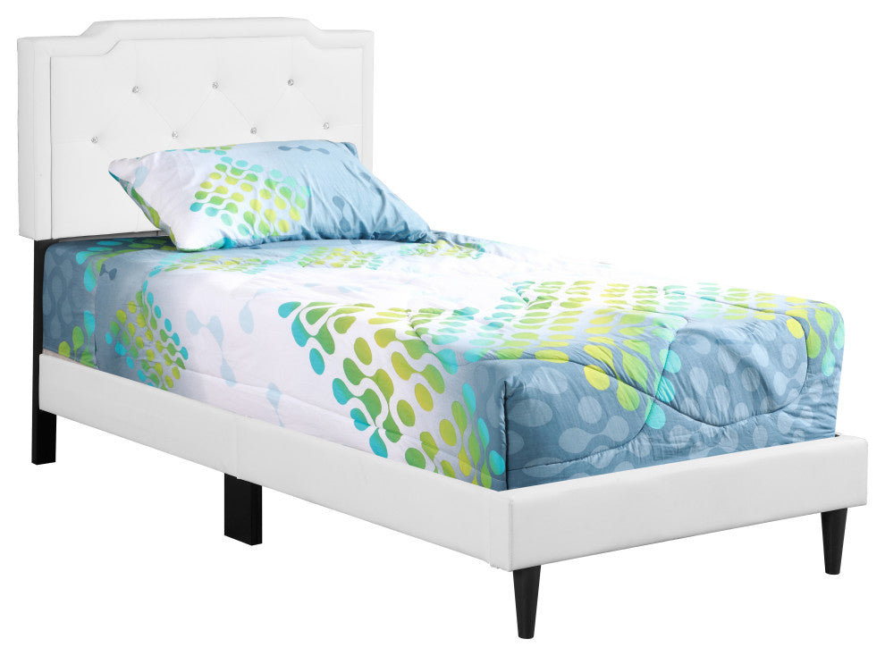 Starlight All in One Bed, White, Twin