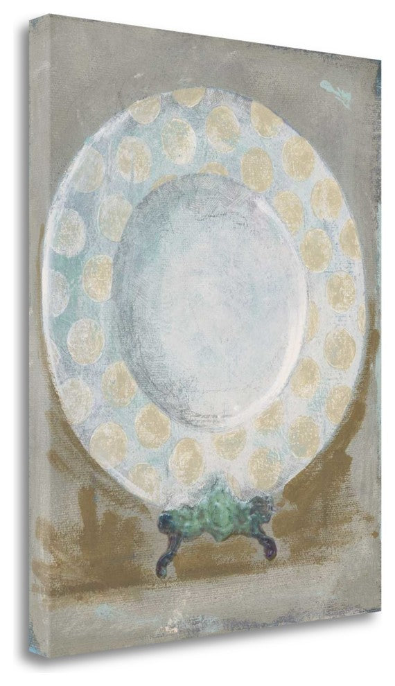 "Dinner Plate III" By Andrea Stajan-Ferkul, Giclee Print on Gallery Wrap Canvas