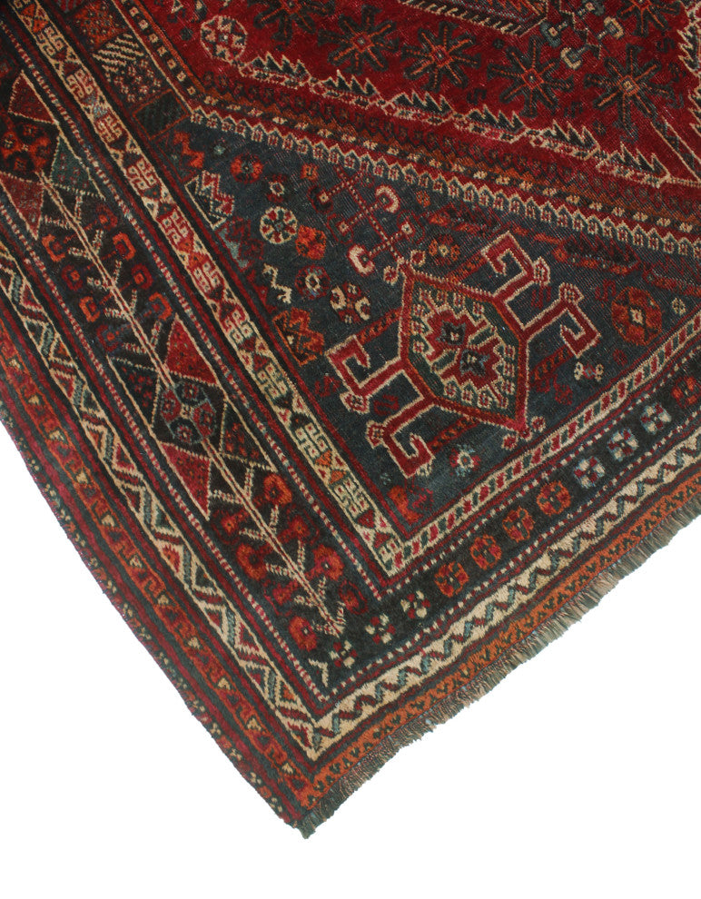 Semi-Antique Gracie Red Rug