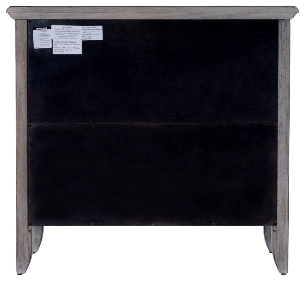 Butler Newport Driftwood Low Bookcase