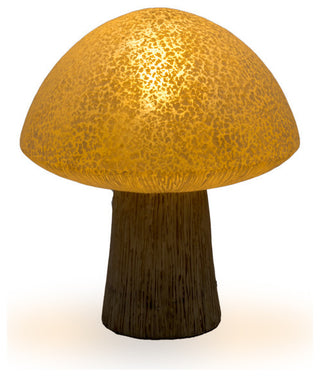 Ixapa Mushrom Lamp, White, Medium