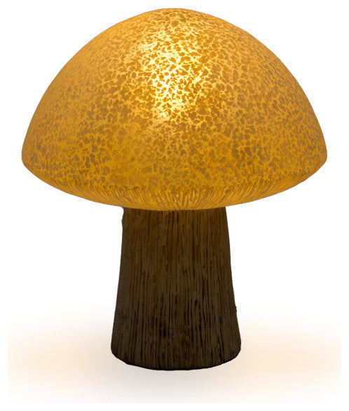 Ixapa Mushrom Lamp, White, Medium