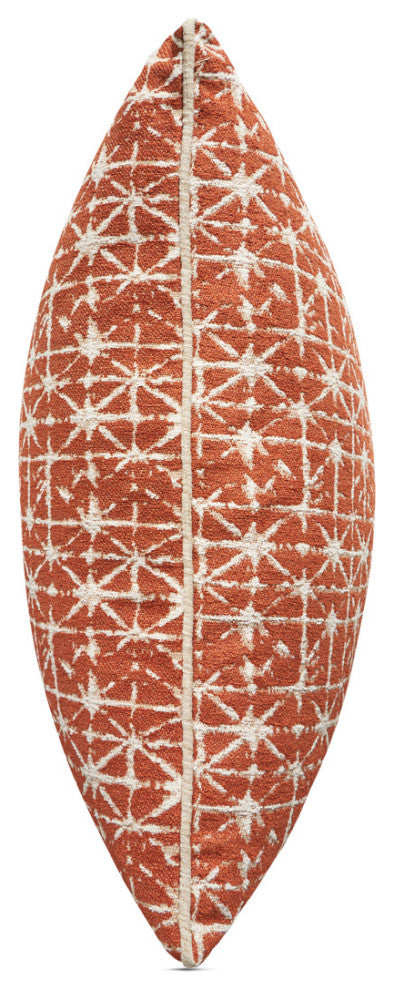 Sundance Foster 20" Square Throw Pillow, Set of 2, Spice Orange